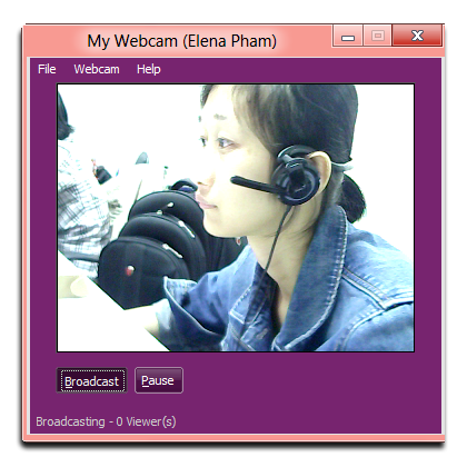 Fig 01: Real Webcam